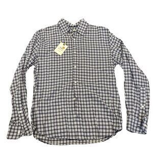 NWT Marine Layer Classic Stretch Selvage Shirt - $125 P-12S29 Brand New S